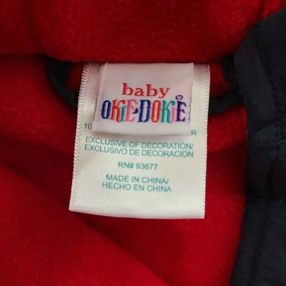 Size 3-6 Months Baby Okie Dokie Snowsuit